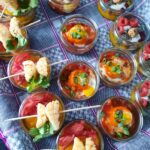 Jacobsmuschelspieße_Gazpacho